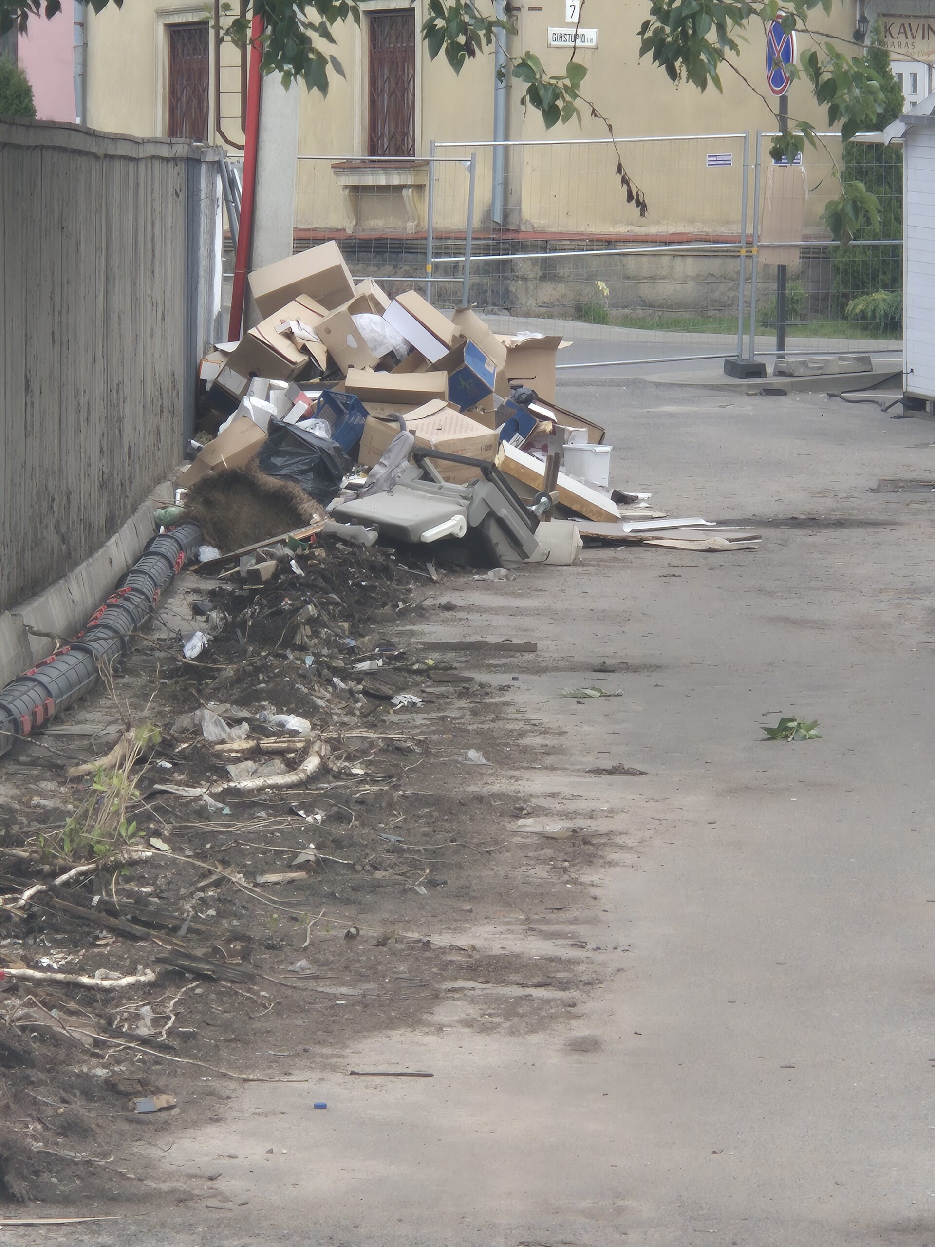 Statybinių atliekų išvežimas